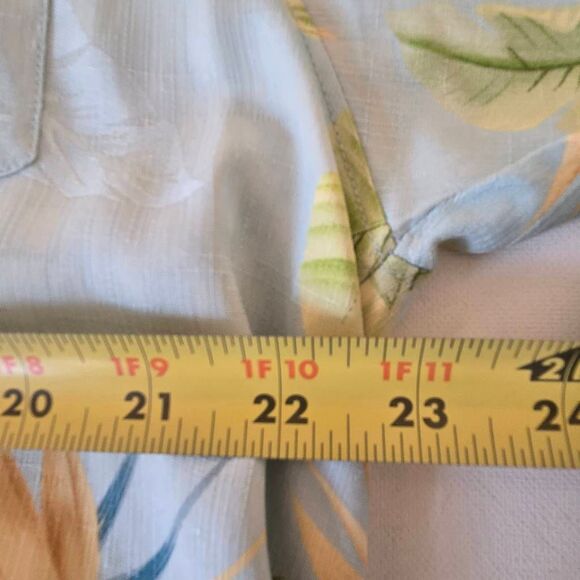 Tommy Bahama Mens Tropical Silk Short Sleeve Hawaiian Shirt Multicolor Large - Picture 7 of 12